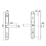 Khóa cửa vân tay Kassler KL-599RG