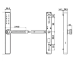 Khóa cửa vân tay Kassler KL-599RB