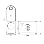 Khóa vân tay cửa sắt Kassler KL-579I