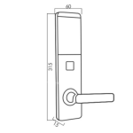 Khóa khách sạn Kassler KL-393