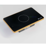 Công tắc cảm ứng Luto kính phẳng viền vàng