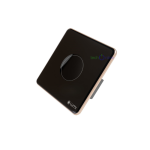 Công tắc cầu thang Luto kính lõm, viền bo Champagne LM-S2P/S-Cy/CC