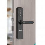 Khóa cửa thông minh DDL609-5HS tích hợp Vân tay, Mật khẩu, Thẻ từ