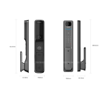 Khóa cửa Anpha -VP Vân tay, mã số, thẻ từ. Wifi, chuông hình