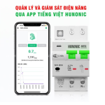 Aptomat đo năng lượng Hunonic Notec 40A/63A/80A