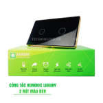 Công tắc cảm ứng BLE Luxury 2 Nút, Hình Chữ Nhật