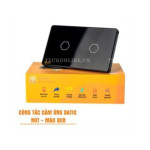 Công tắc cảm ứng WiFi Datic 2 Nút