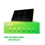 Công tắc cảm ứng WiFi Hunonic 4 Nút, Hình Chữ Nhật
