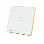 Công tắc cảm ứng BLE Luxury 1 Nút, Hình Vuông