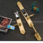 Khóa cửa Đại Sảnh Hyundai HY-SLC8818 Gold