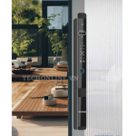 Khóa Cửa Nhôm nhận điện khuôn mặt Hyundai HY-SLS005F Black