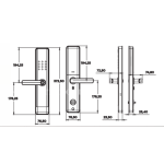 Khóa Cửa Gỗ Hyundai HY-SL007