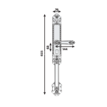 Khóa cửa Đại Sảnh Hubert HB DS77 Green