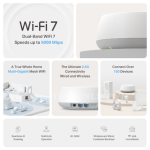 Hệ thống Mesh Wifi 7 BE5000 TP-link 3-pack, 688 Mbps Deco BE25