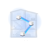 Hệ Thống Wifi Mesh AC1900 TP-link 3-pack, 600 Mbps Halo H50G