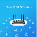 Router Wifi 6 AX1500, Bộ định tuyến TP-Link Archer AX10