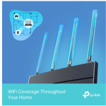 Router Wifi 6 Băng Tần Kép AX1500, Bộ định tuyến 4 anten Archer AX12