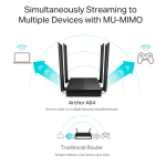 Router Wifi Băng Tần Kép AC1200 Archer A64