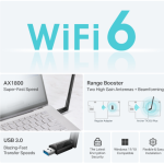 Bộ chuyển đổi USB Wifi 6 Băng Tần Kép Độ Lợi Cao AX1800 Archer TX35U Plus
