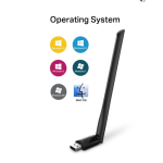 Bộ Chuyển Đổi USB Wifi Băng Tần Kép Độ Lợi Cao AC600 Archer T2U Plus