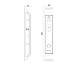 Khóa cửa vân tay thông minh SHARP S9-V Pro