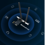 Bộ Chuyển Đổi PCI Express Wifi Bluetooth Băng Tần Kép AC1200