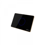 Công tắc cảm ứng 1 nút viền nhôm LM-S1N