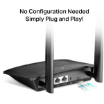 Router 4G LTE Không Dây 300Mbps, 2 Ăng-ten TL-MR100