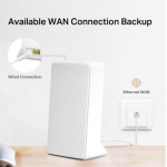 Router 4G LTE Wi-Fi N300, Modem 150Mbps, Ăng-ten Nội Bộ