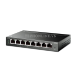 Switch Easy Smart, 8 cổng Gigabit với 4 cổng PoE+ TL-SG108PE