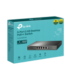 5-Port 2.5G Desktop Switch with 4-Port PoE++ TL-SG105PP-M2