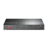 Switch Máy Tính Để Bàn 10 Cổng Gigabit với 8 PoE+