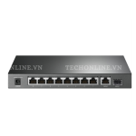 Switch Gigabit 10 Cổng Nhỏ Gọn với Tùy Chọn PoE+