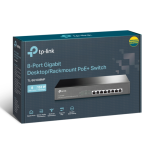Switch Rackmount/Máy Tính Để Bàn 8 Cổng Gigabit PoE+