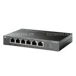 Switch Để Bàn 6 Cổng với PoE+ và PoE++