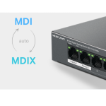 Switch Để Bàn 8 Cổng 10/100/1000M, 7 cổng PoE+, Vỏ kim loại