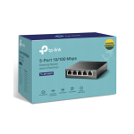 Switch 5 Cổng 10/100 Mbps với 4 Cổng PoE+ TL-SF1005P