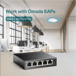 Switch 5 Cổng 10/100 Mbps với 4 Cổng PoE TL-SF1005LP