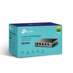Switch 5 Cổng 10/100 Mbps với 4 Cổng PoE TL-SF1005LP