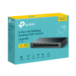 Switch LiteWave 9 Cổng 10/100 Mbps PoE LS109P